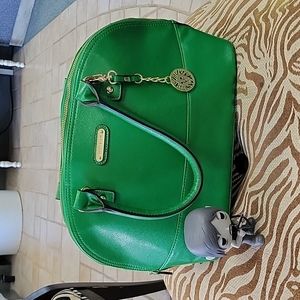 Anne klein Green dome purse